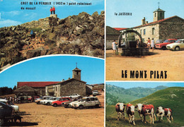 42 Le Mont Pilat Le Cret De La Perdrix Et La Jasserie Voiture Auto Citroen GS Renault 4L - Mont Pilat