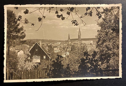 AK Fotografie Birkenfeld A.d. Nahe Gesamtansicht Gestempelt/o Birkenfeld Notopfermarke 1954 - Birkenfeld (Nahe)