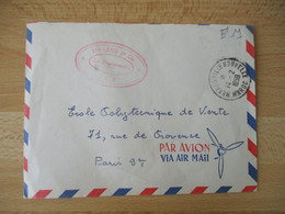 Meknes 1959 31 Eme Genie  S C F  Lettre En Franchise Postale Militaire - 1921-1960: Modern Period