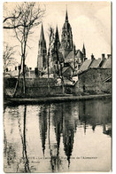 BAYEUX - La Cathédrale Prise De L'Abreuvoir - 1058 - Bayeux