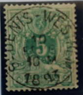 Belgique  Oblitération St Denis Westrem Sur COB N°45 - 1869-1888 Lying Lion