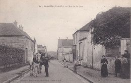 91 Leuville. Rue De La Gare - Andere Gemeenten