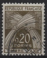 FR/TAX 52 - FRANCE N° 92 Obl. - 1960-.... Gebraucht