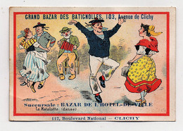 CHROMO Grand Bazar Des Batignolles Paris Léopold Verger La Matelotte (danse) Marins Bandonéon - Sonstige