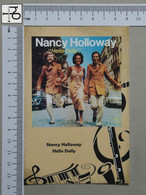 POSTCARD - NANCY HOLLOWAY -  LP'S COLLETION -   2 SCANS  - (Nº48643) - Musica E Musicisti