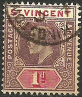 ST. VINCENT..1902..Michel # 54..used. - St.Vincent (...-1979)