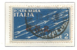 Italy Italien Italie Italia 1943-44 RSI R.S.I. GNR G.N.R. Posta Aerea L.2 Usati - Used