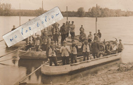 LES PONTS DE CE - Militaires Posant En 1916 ( Carte- Photo ) - Les Ponts De Ce