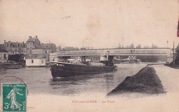 VIC SUR AISNE(BATEAU DE PENICHE) - Vic Sur Aisne