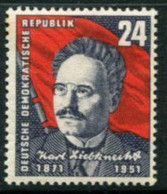 DDR 1951 Liebknecht Birth Anniversary MNH / **.   Michel 294 - Ongebruikt