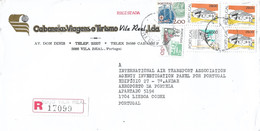 Portugal Registered Cover VILA REAL Cancel - Covers & Documents