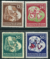 DDR 1951 Youth And Student Festival MNH / **.   Michel 289-92 - Unused Stamps