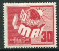 DDR / E. GERMANY 1950 Labour Day MNH / **.  Michel  250 - Unused Stamps