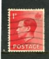 GREAT BRITAIN - 1936  1d   EDWARD VIII  INVERTED WMK  FINE USED - Used Stamps