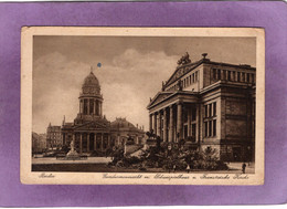 BERLIN Gendarmenmarkt Mit Schauspielhaus U. Franzosische Kirche - Mitte