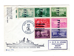 16391 "1975-USS ENGLAND DLG-22 FPO SAN FRANCISCO 96601" - Cartas