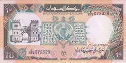 BILLETE DE SUDAN DE 10 POUNDS DEL AÑO 1991 SIN CIRCULAR (UNC) (BANKNOTE) - Sudan