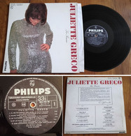 RARE French LP 33t RPM BIEM (12") JULIETTE GRECO (Photo Just Jaeckin, 1967) - Collector's Editions