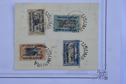 AF10 CONGO BELGE SUR DOCUMENT  1920  A VOIR +USUMBURA  RARE +AFFRANCH. PLAISANT - Andere & Zonder Classificatie