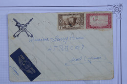 AF10 ALGERIE  BELLE  LETTRE  1948 PAR AVION  POUR SENS FRANCE +  A VOIR +CACHET CIRE  +AFFRANCH. INTERESSANT - Lettres & Documents