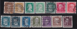 Deutsches Reich   .    Michel   .   385/397      .    O    .   Gestempelt   .    /    .   Cancelled - Used Stamps