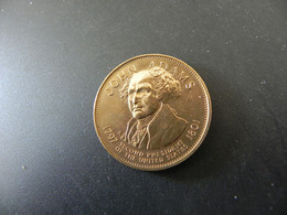 Token USA - Presidential Medal - John Adams 1797 - 1801 - Sin Clasificación