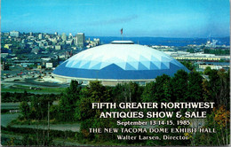 Washington Tacoma Dome Exhibit Hall Fifth Greater Northwest Antiques Show September 1985 - Tacoma