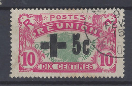 REUNION N° 80 - CROIX ROUGE - OBLITERE - TRES BEAU (2) - Used Stamps