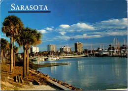 Florida Sarasota Waterfront Scene 1994 - Sarasota