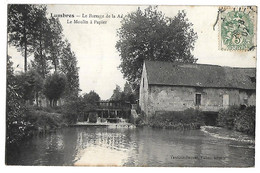 LUMBRES - Le Barrage De La Aa - Le Moulin à Papier - Lumbres