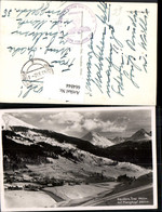 664844,Foto Ak Nauders Mit Piengkopf Im Winter Feldpost - Ohne Zuordnung