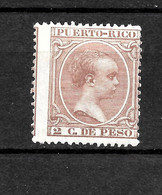 LOTE 2174 A  /// (C015)  PUERTO RICO 1891 EDIFIL Nº: 93 *MH  ¡¡¡ OFERTA - LIQUIDATION - JE LIQUIDE !!! - Puerto Rico