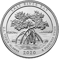 F0005# Estados Unidos 2020. 1/4$ Salt River Bay D (BU) - 2010-...: National Parks