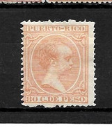 LOTE 2174 A  /// (C015)  PUERTO RICO 1891 EDIFIL Nº: 100 *MH  COTE: 28€ ¡¡¡ OFERTA - LIQUIDATION - JE LIQUIDE !!! - Puerto Rico