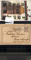 677394 Stempel Correspondenz Karte Innsbruck N. Pasing B. München 1904 Schönes Stück - Machine Stamps (ATM)