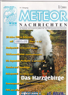 Meteor Nachrichten Wien AK Sammlerverin Jg. 14 Ausg. 1/2001 Harz Harzgebirge - Hobby & Sammeln