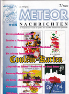 Meteor Nachrichten Wien AK Sammlerverein Jg. 22 Ausg. 2/2009 Couleur AK - Tempo Libero & Collezioni