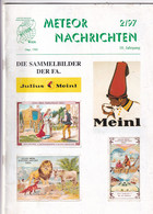 Meteor Nachrichten AK Sammlerverein Jg. 10 Ausg. 2/97 1997 Julius Meinl - Hobbies & Collections