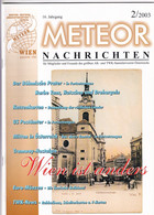 Meteor Nachrichten Wien AK Sammlerverein Jg. 16 Ausg. 2/2003 Wien - Ocio & Colecciones