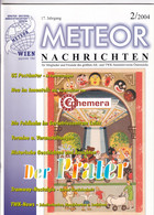 Meteor Nachrichten Wien AK Sammlerverein Jg. 17 Ausg. 2/2004 Prater Wien - Hobbies & Collections