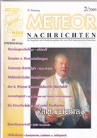 Meteor Nachrichten Jg. 18 Ausg. 2/2005 Karl Feiertag AK Sammlerverein - Hobbies & Collections