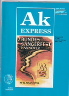 Ak Express Fachzeitschrift Für Ansichtskarten Zeitschrift Nr. 62 1992 - Hobbies & Collections