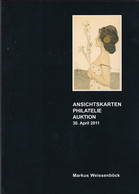 Markus Weissenböck Ansichtskarten Philatelie Auktion 30. April 2011 Auktionskatalog - Catálogos