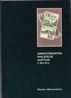 Markus Weissenböck Ansichtskarten Philatelie Auktion 5. Mai 2012 Auktionskatalog - Catalogi