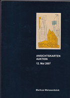 Markus Weissenböck Ansichtskarten Auktion 12. Mai 2007 Auktionskatalog - Catalogues