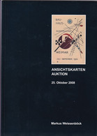 Markus Weissenböck Ansichtskarten Auktion 25. Okt. 2008 Auktionskatalog - Catalogues
