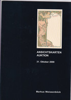 Markus Weissenböck Ansichtskarten Auktion 31. Okt. 2009 Auktionskatalog - Catalogues