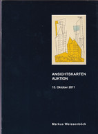 Markus Weissenböck Ansichtskarten Auktion 15. Okt. 2011 Auktionskatalog - Catalogues
