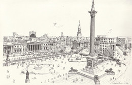 ANTICO DISEGNO - NELSON'S COLUMN - TRAFALGAR SQUARE - LONDON - Otros Planes