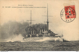 Marine Militaire Française " VOLTAIRE " Cuirassé D'escadre 1912 - Guerra